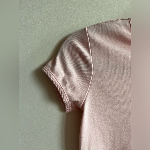 Hanna Andersson Girls Light Pink Tee US 10/140 cm - Picture 3 of 6